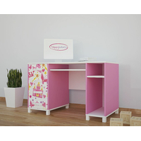 Dětský psací stůl PRINCESS - TYP 2 - růžový