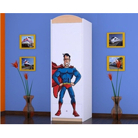 Dětská skříň SUPERMAN - TYP 5A