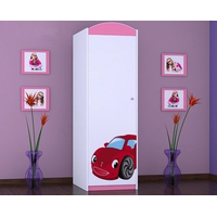 Dětská skříň RED CAR - TYP 5A