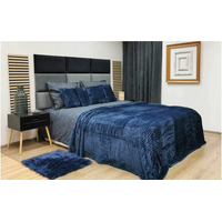 Deka přehoz LEO 150x200 cm - tmavě modrá