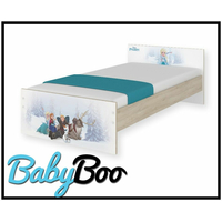 Dětská postel MAX bez šuplíku Disney - FROZEN 200x90 cm - 2x krátká zábrana