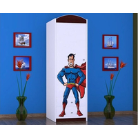 Dětská skříň SUPERMAN - TYP 4B