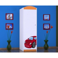 Dětská skříň RED CAR - TYP 4B