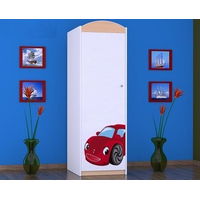 Dětská skříň RED CAR - TYP 4B