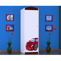 Dětská skříň RED CAR - TYP 4B