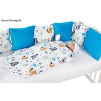 Spací pytel pro miminka 80x50 cm TheBaby - Červená myška Minnie na bílém podkladu