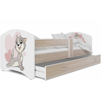 Dětská postel LUCY se šuplíkem - 160x80 cm - KOCOUREK