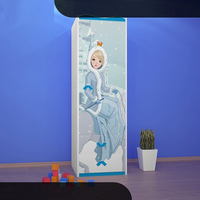 Dětská skříň LEDOVÁ PRINCEZNA - TYP 4B