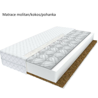 Dětská patrová postel z masivu GABI - 160x80 cm - bílá se zelenými šuplíky + MATRACE