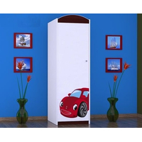 Dětská skříň RED CAR - TYP 4A
