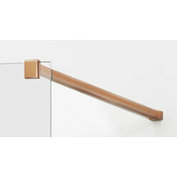 Upevňovací rameno ke sprchové zástěně MEXEN KIOTO - na 8 mm sklo - ROSE GOLD