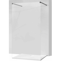 Variabilní sprchová zástěna MEXEN KIOTO 100x200 cm, 8 mm - čiré sklo