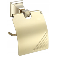 Držák toaletního papíru MEXEN DALIA s krytem - kovový - zlatý, 7017333-50