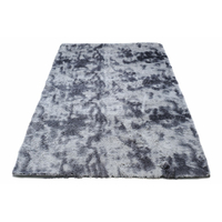 Plyšový koberec SILK Ombre - ŠEDÝ