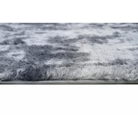 Plyšový koberec SILK Ombre - ŠEDÝ