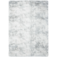 Plyšový koberec SILK Ombre - STŘÍBRNÝ
