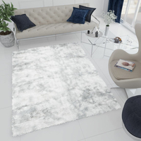 Plyšový koberec SILK Ombre - STŘÍBRNÝ