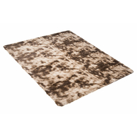 Plyšový koberec SILK Ombre - HNĚDÝ