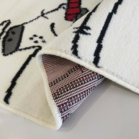 Dětský koberec HASTE Boho zvířátka - bílý