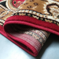 Kusový koberec ALPHA Dubai - hnědý/červený