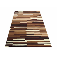 Kusový koberec ALPHA Stripe - hnědý