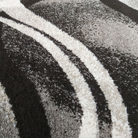 Kusový koberec WAVE - šedý