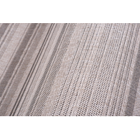 Sisalový PP běhoun STRIPE - světle hnědý/černý - 70x300 cm