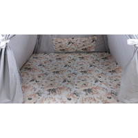 Dětský stan TEEPEE (TÝPÍ) PIVOŇKY s doplňky - šedý