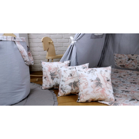 Dětský stan TEEPEE (TÝPÍ) PIVOŇKY s doplňky - šedý