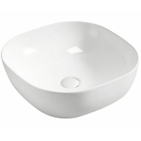 Keramické umyvadlo SMILE 1 WHITE 42 cm DP - bílé