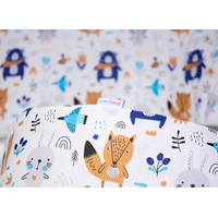 Ochranný mantinel do postýlky 180x30 cm BABYMAM PREMIUM - Boho zvířátka