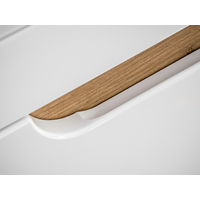 Sestava koupelnového nábytku BÁRA 40 cm s úzkou umyvadlovou skříňkou vč. keramického umyvadla bez přepadu