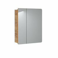 Sestava koupelnového nábytku BÁRA cosmos 60 cm se zrcadlovou skříňkou vč. keramického zápustného umyvadla