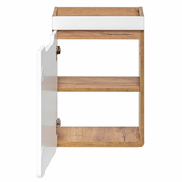 Sestava koupelnového nábytku BÁRA 40 cm s úzkou umyvadlovou skříňkou vč. keramického umyvadla bez přepadu