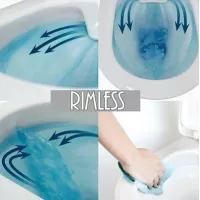 Závěsné WC MEXEN TEO RIMLESS - tmavě šedé matné + Duroplast sedátko, 30854071