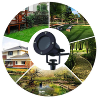 Zahradní reflektorová lampa SPOT - GU10 - IP65 - černá