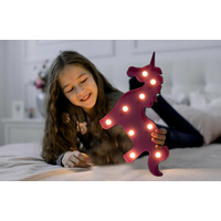 Dětská ozdobná LED lampička - Jednorožec