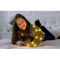 Dětská ozdobná LED lampička - Měsíc