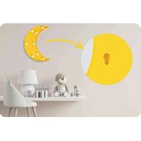 Dětská ozdobná LED lampička - Měsíc