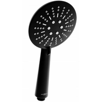 Ruční sprchová hlavice MAXMAX MEXEN R-67 - 3 funkce - 235x120 mm - černá, 79567-70
