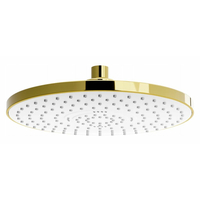 Sprchová dešťová hlavice MAXMAX MEXEN D-05 - 22 cm - zlatá/bílá, 79705-50