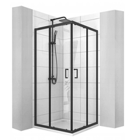 Sprchový kout VITO 90x90 cm - černý