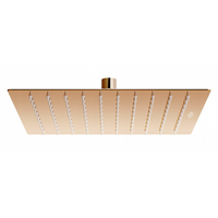 Sprchová dešťová hlavice MAXMAX MEXEN SLIM - čtvercová - 25x25 cm - rose gold, 79125-60