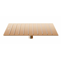 Sprchová dešťová hlavice MAXMAX MEXEN SLIM - čtvercová - 25x25 cm - rose gold, 79125-60