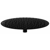 Sprchová dešťová hlavice MAXMAX MEXEN SLIM - kulatá - 25 cm - černá, 79225-70