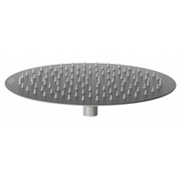 Sprchová dešťová hlavice MAXMAX MEXEN SLIM - kulatá - 25 cm - grafitová, 79225-66