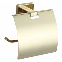 Držák toaletního papíru MEXEN ARNO s krytem - kovový - zlatý, 7020733-50