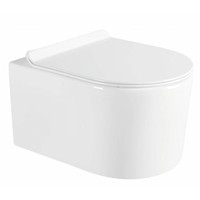 Závěsné WC SOFIA RIMLESS - bílé + Duroplast sedátko slim