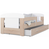 Dětská postel se šuplíkem PHILIP - 140x80 cm - sonoma