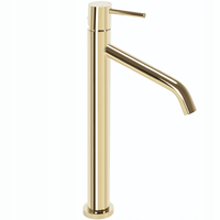 Umyvadlová baterie REA LEVEL - vysoká - zlatá